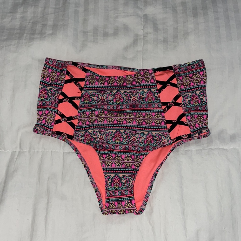 Shade & Shore High Waisted Bikini Bottoms